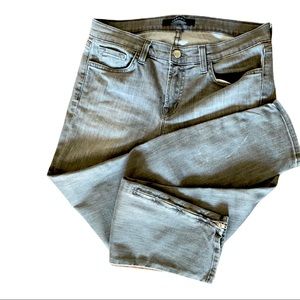 J brand jeans with ankle zippers